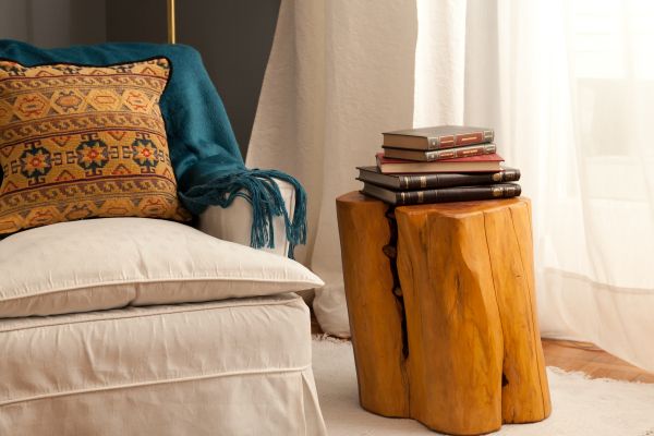 tree stumps Side tables