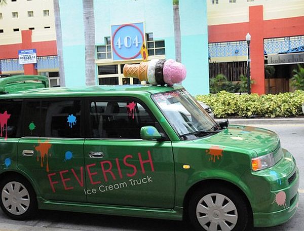 Feverish ice cream truck, Miami
