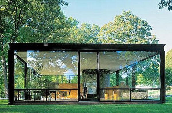 Glass House in USA