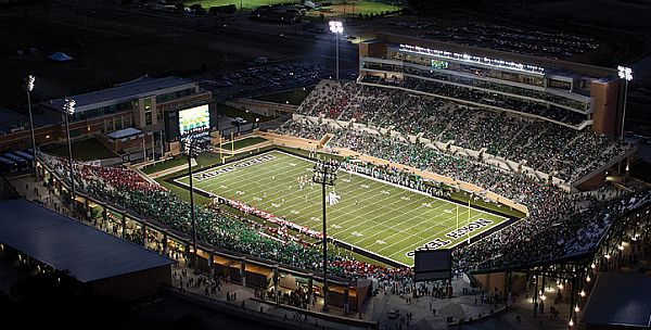 Apogee Stadium is located in the Denton