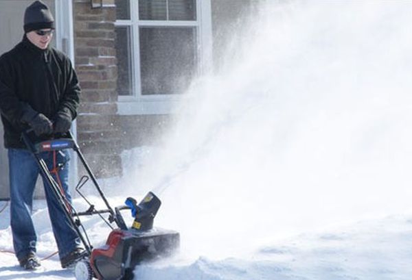 eco-friendly snow blower
