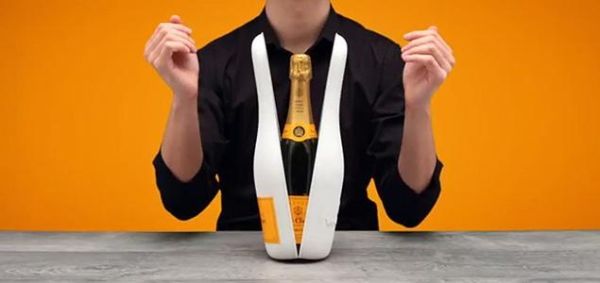 isothermal packaging released by the Veuve Clicquot brand
