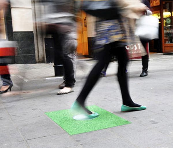 Kinetic Energy from footsteps