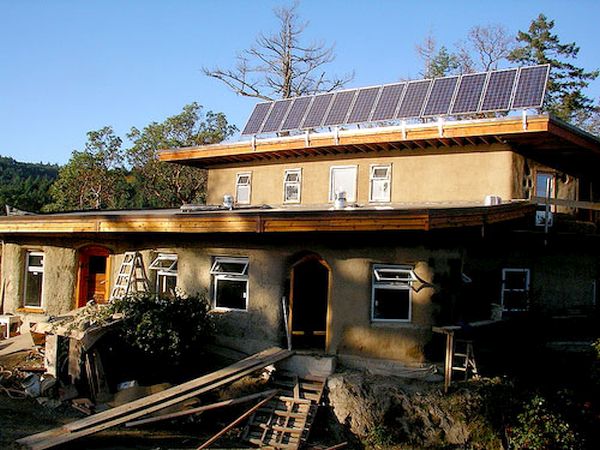 Eco-sense Cob House  in Canada