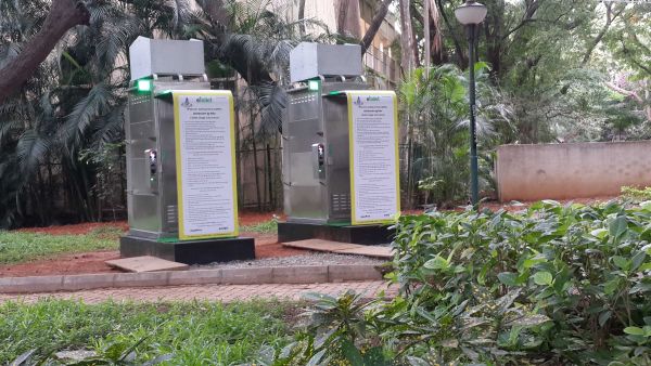 Solar Powered toilets by Eram Scientific