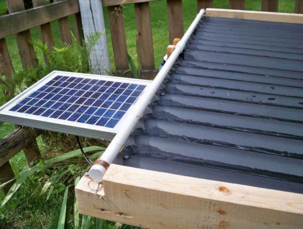 solar powered pool heater