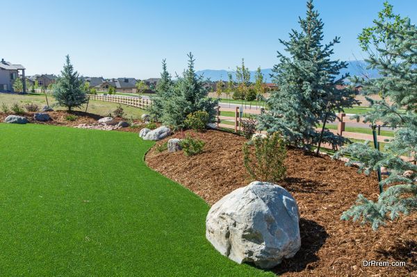 Landscaping with Artificial turf