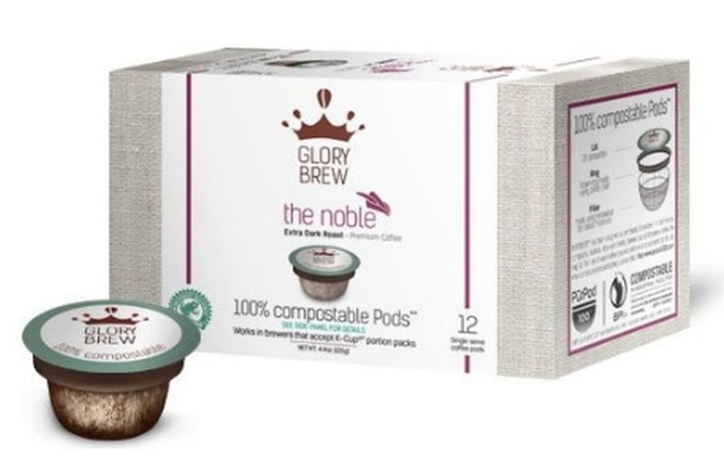 Glorybrew compostable Keurig K-cups