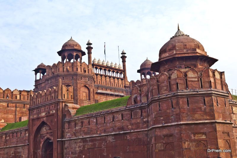 Lal Qila, red fort in Delhi