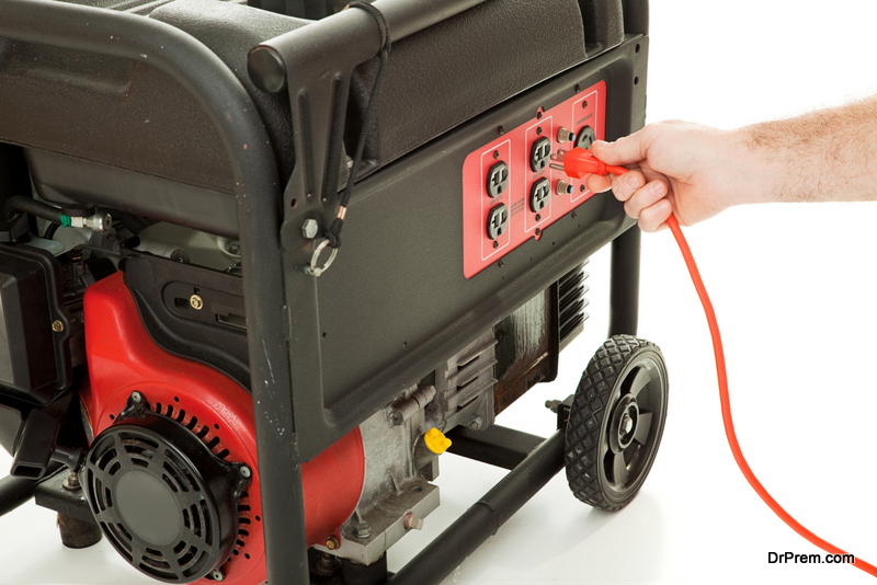 portable generator for home backup power