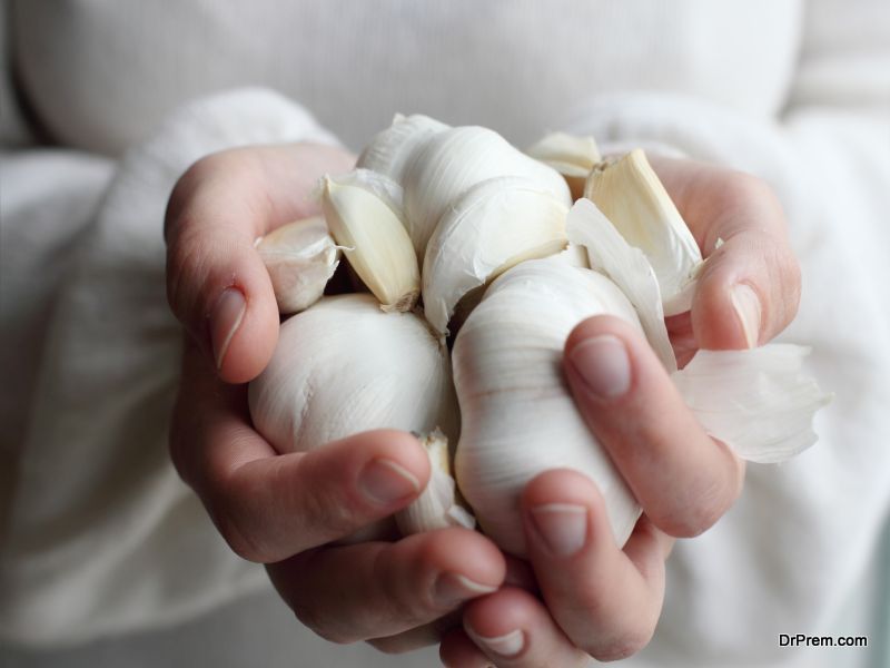 Make use of garlic