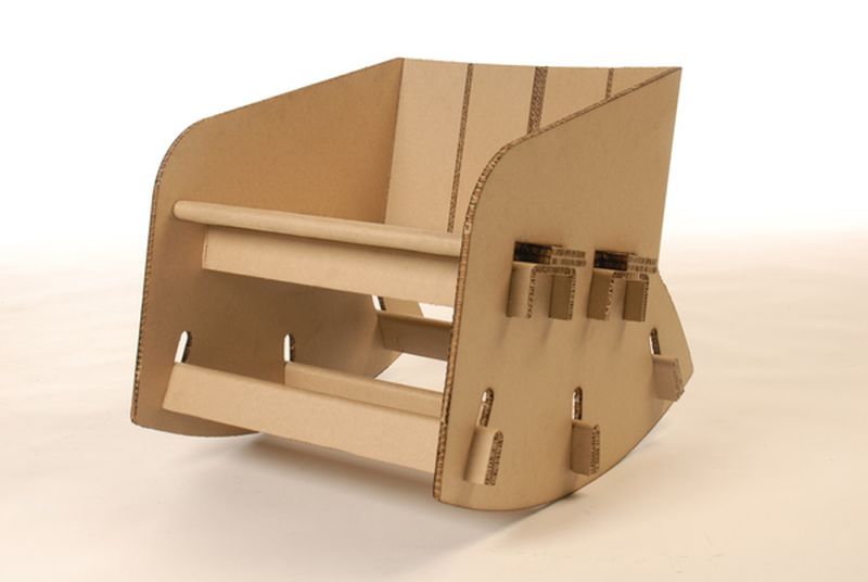 A Cardboard chair