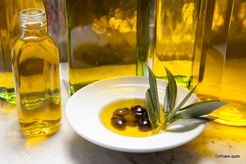 Brush some olive oil
