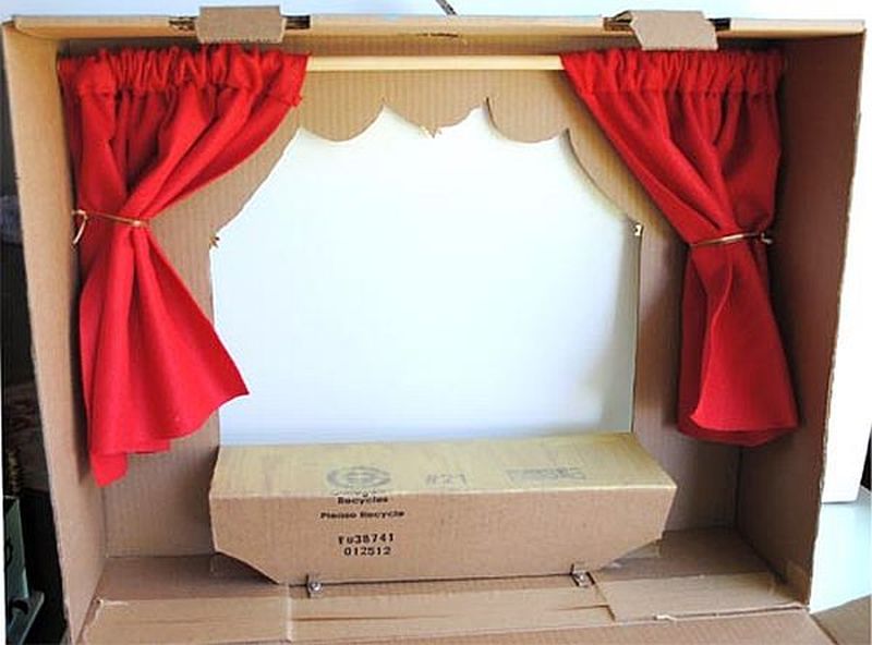 The Cardboard Puppet Box