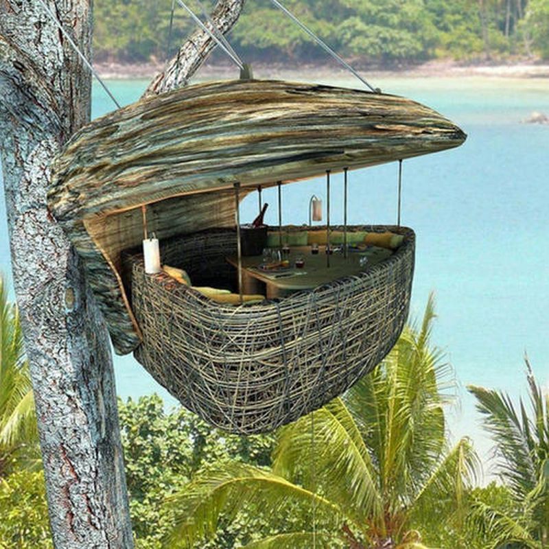 Bamboo Tree Hut