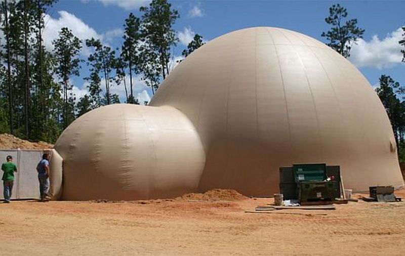 Inflatable Dome Home in Louisiana