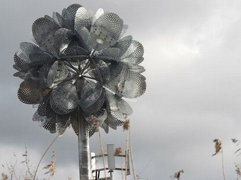 Future flower sculpture