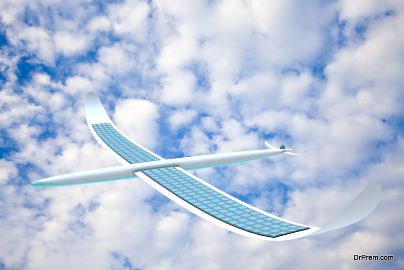 Solar-powered aircraft