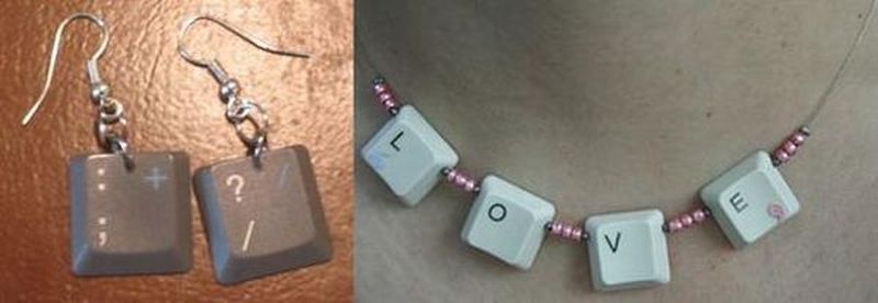 Keyboard jewelry