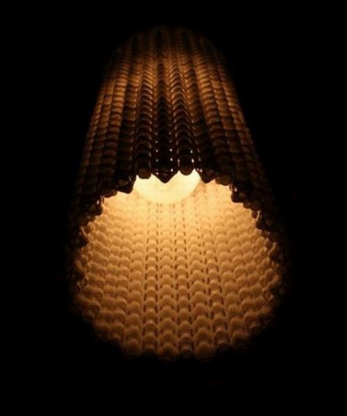 Mesmeric keyboard lamp