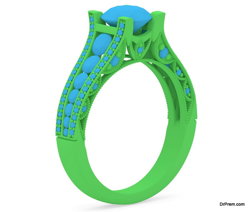3D print jewelry model