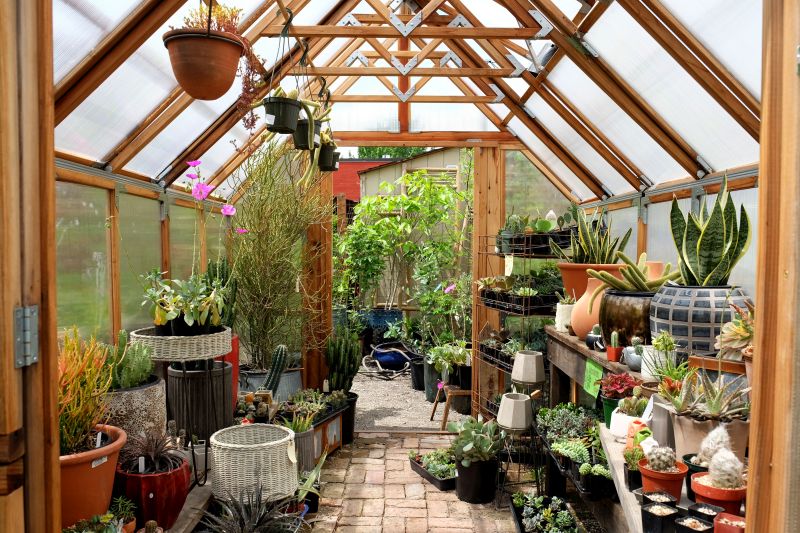 Greenhouse interior